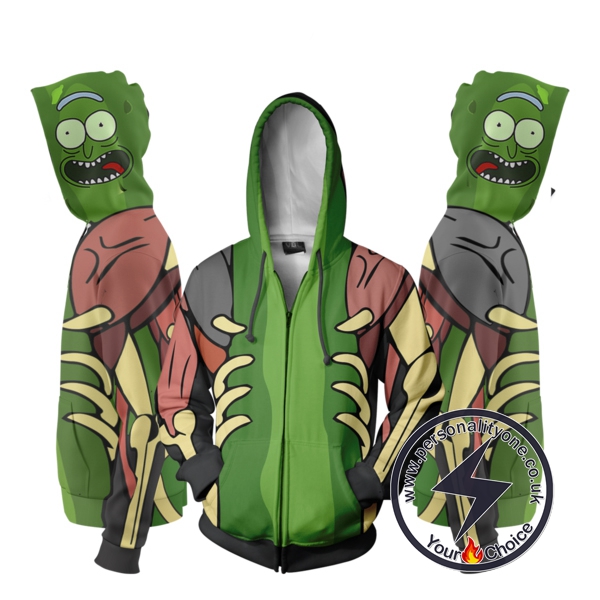 Rick and Morty Jacket Zip Up Hoodie